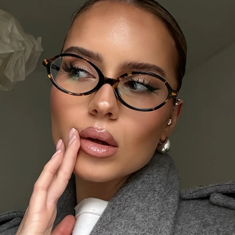 Women Fashion Glasses - Vintage Oval Sunglasses Women Luxury Brand