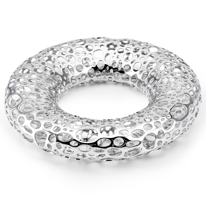 Women'S Fashion Website - IVOG Pure Yellow Gold Color Bangle