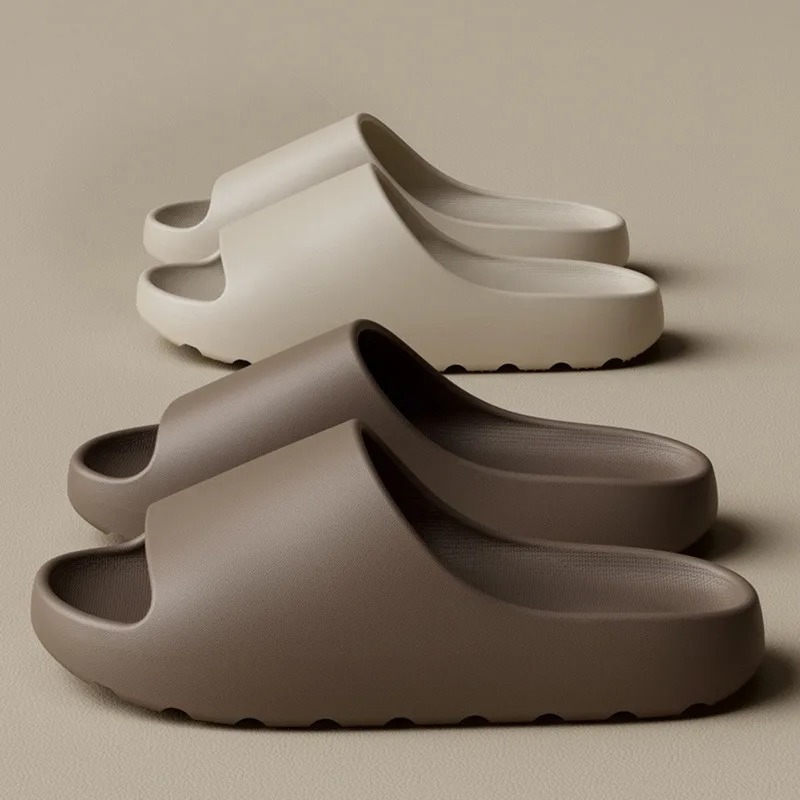 Women'S Fashion Sandals - Coconut Slippers Cloud Thick-soled Sandals Summer