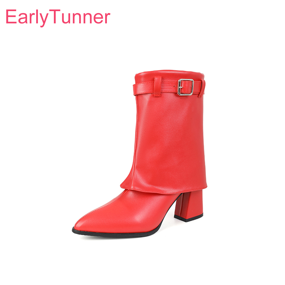 Women Fashion Over 50 - 2026 Winter Fashion Women Mid Calf