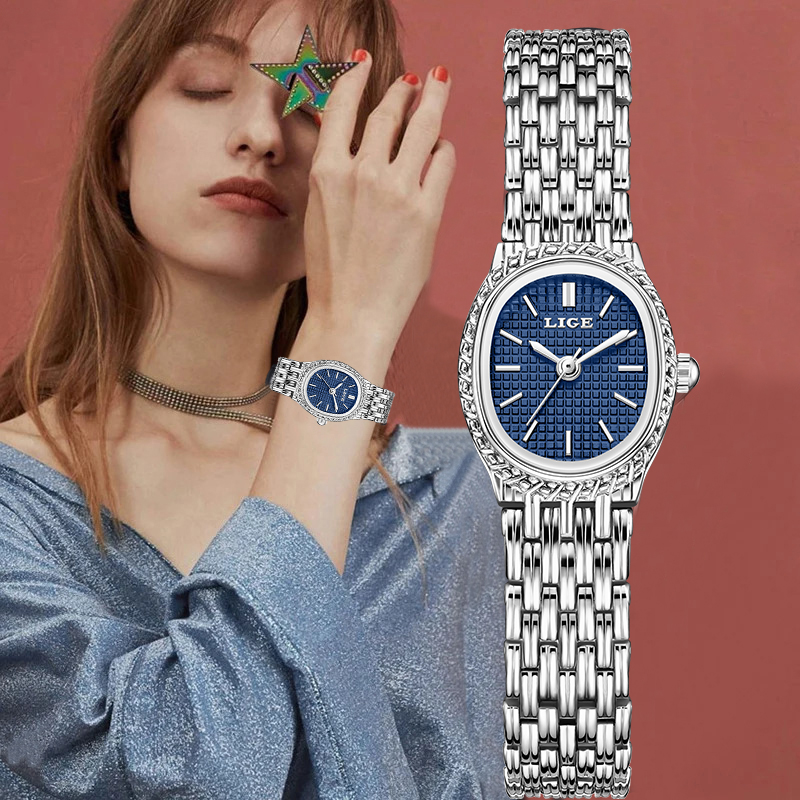 Fashion Women Watches - LIGE Fashion Luxury Quartz Woman Watch