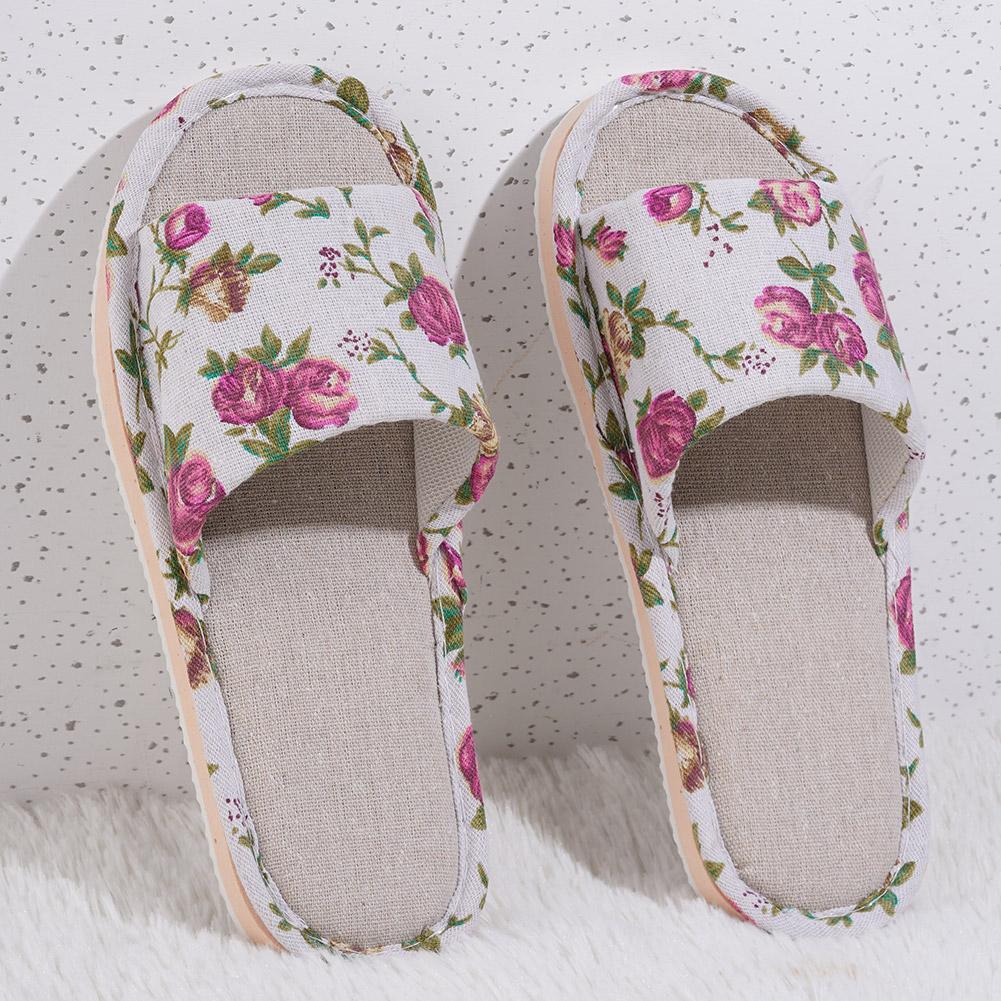 Women'S Fashion Sandals - Comfortable Flax Slipper Fashion Slippers Casual