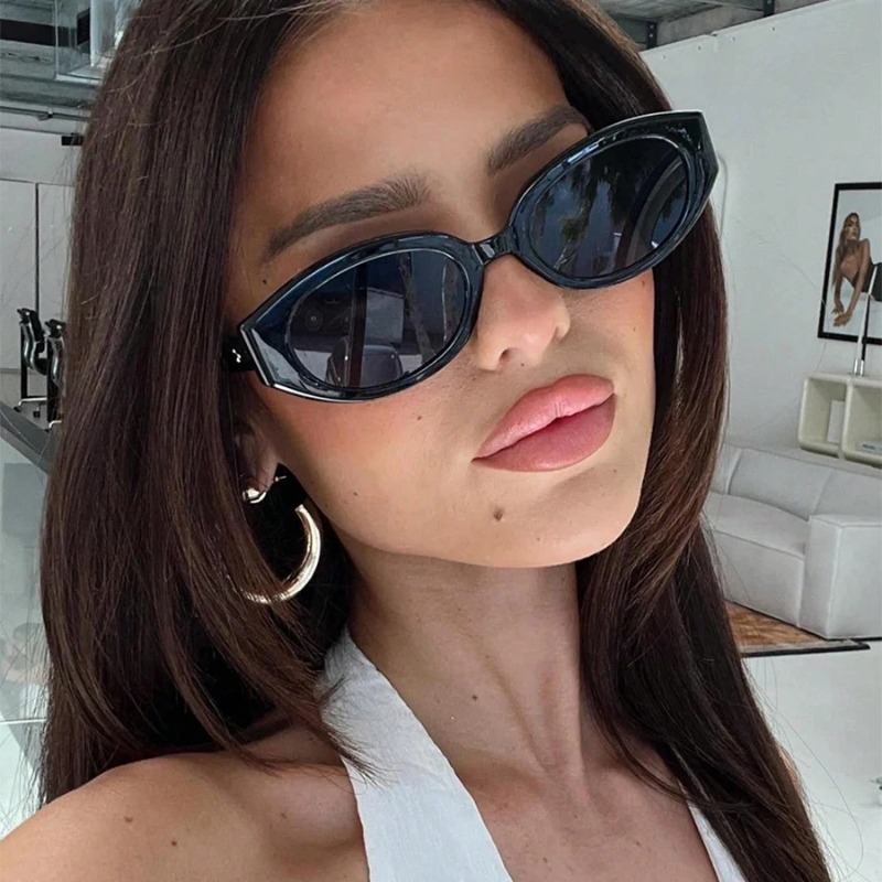 Women Fashion Glasses - Vintage Cat Eye Sunglasses Woman Retro