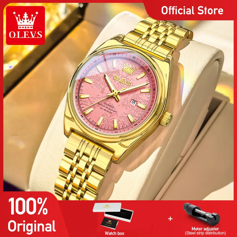 Fashion Women Watches - OLEVS New 3703 Watches Woman Elegant