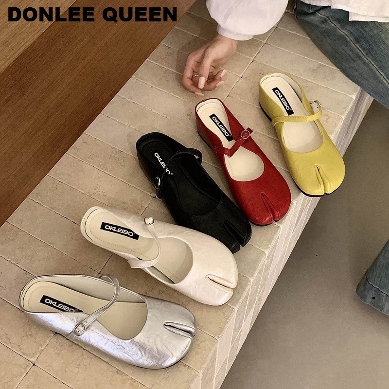 Women Queen Fashion - Women Tabi Ninja Slippers Brand Mules