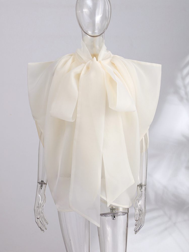 Fashion Women Top Sleeveless B - đánh giá và giá Wrap Blouse Chiffon