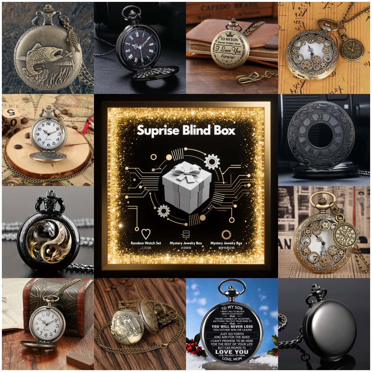 1PC Surprise Mystery Watch Bli - đánh giá và giá Fashion Women Watches