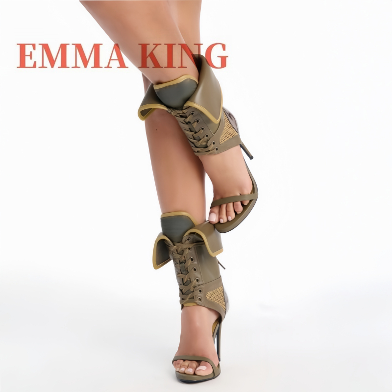 Green Fold Over Ankle High San - đánh giá và giá Women'S Fashion Boots