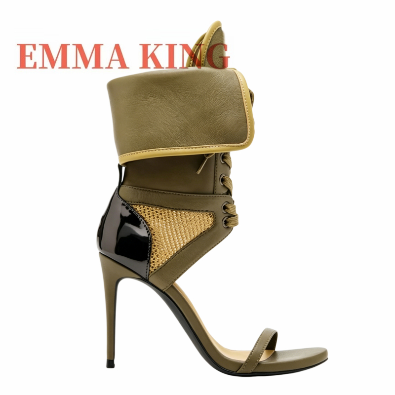 Green Fold Over Ankle High San - đánh giá và giá Women'S Fashion Boots