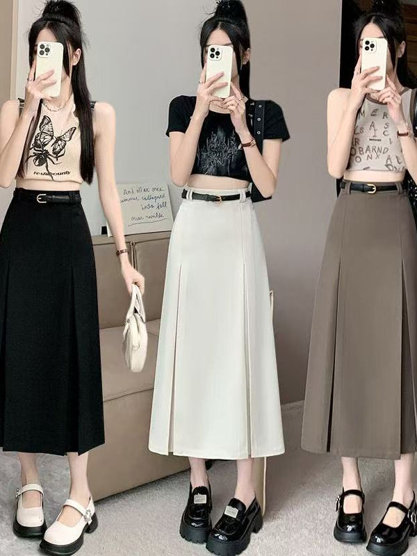 plus Size Suit Skirt High Wais - đánh giá và giá A-Line Skirt Midi