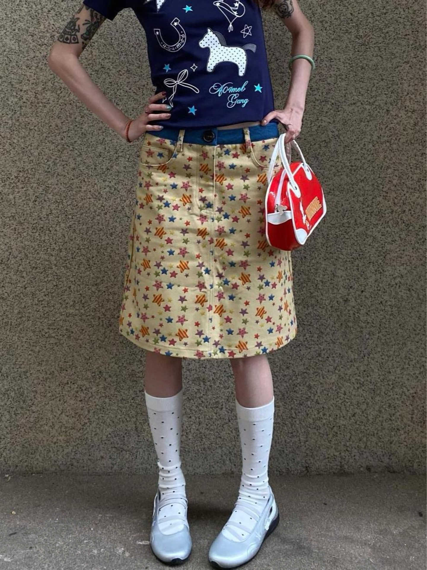 Summer Women Midi Skirts Denim - đánh giá và giá A-Line Skirt Midi