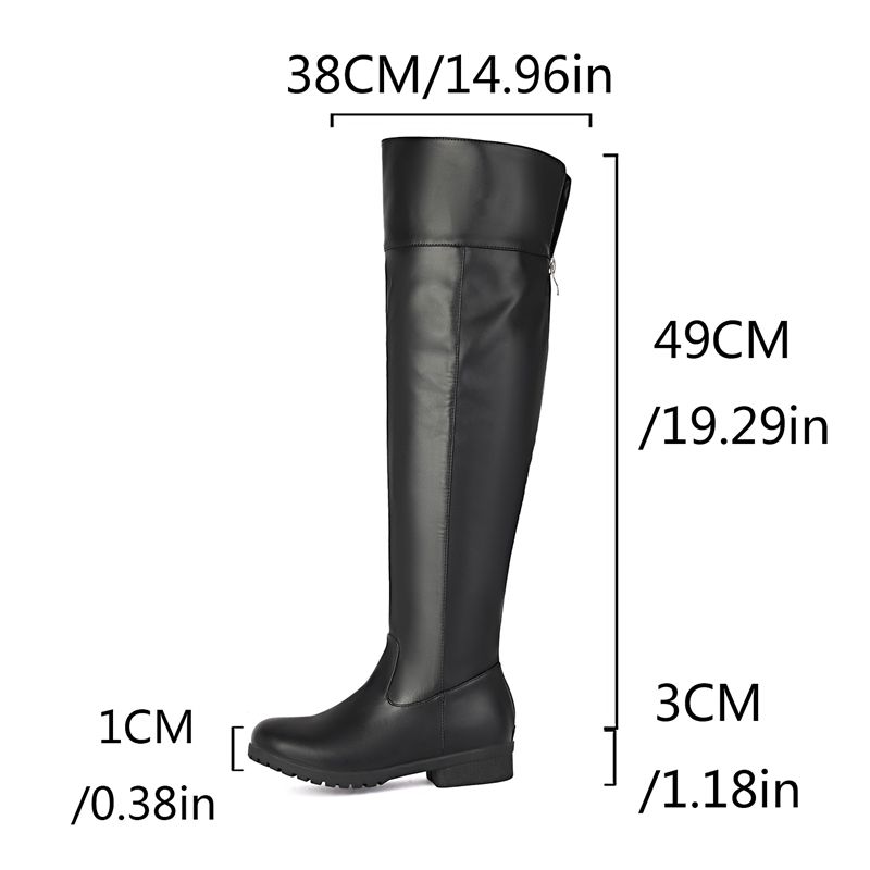 Fashion Women Thigh Boots Roun - đánh giá và giá Women Fashion Over 50