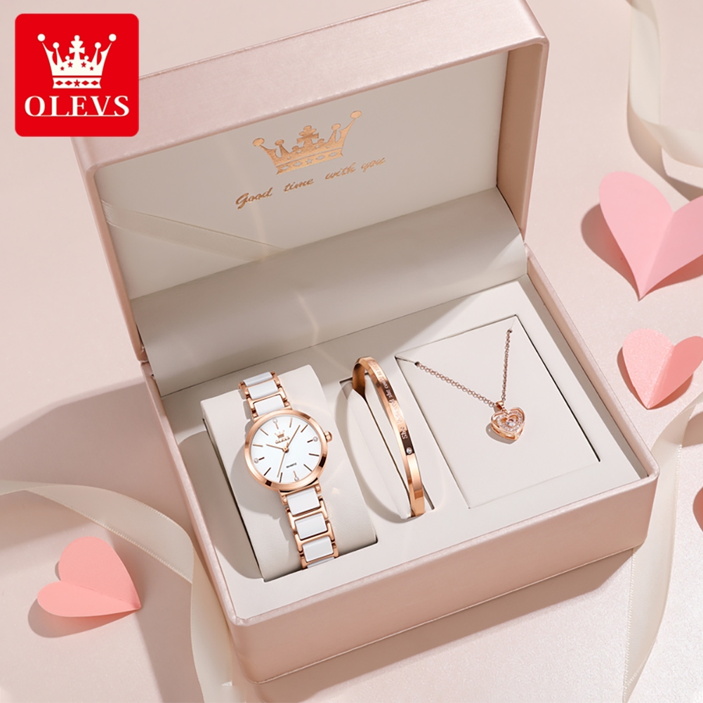 OLEVS Women Watch 5877 Luxury  - đánh giá và giá Fashion Women Watches