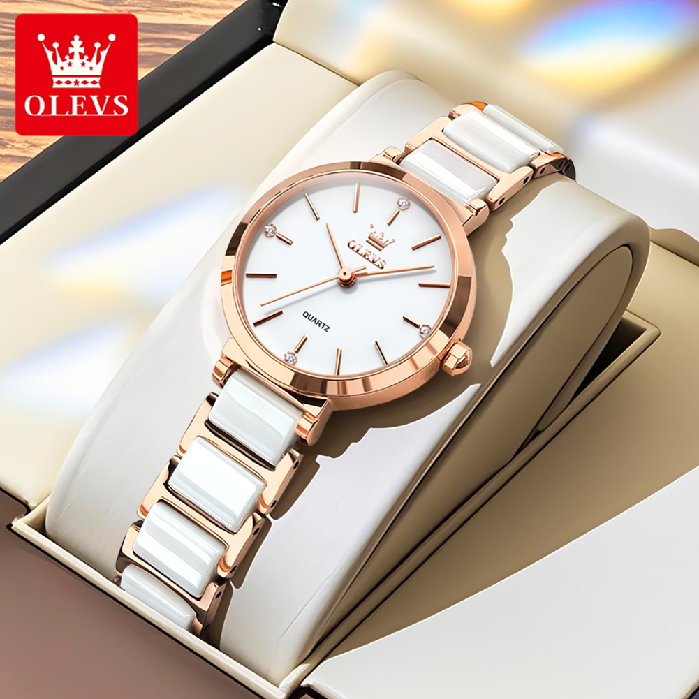 OLEVS Women Watch 5877 Luxury  - đánh giá và giá Fashion Women Watches