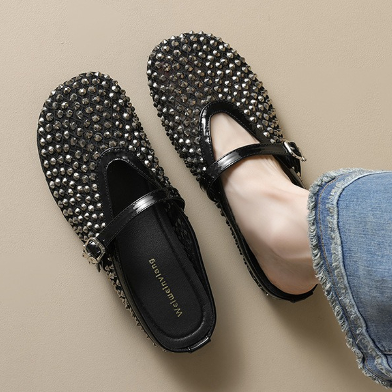 Mesh Rhinestone Brand Slippers - đánh giá và giá Women'S Fashion Sandals