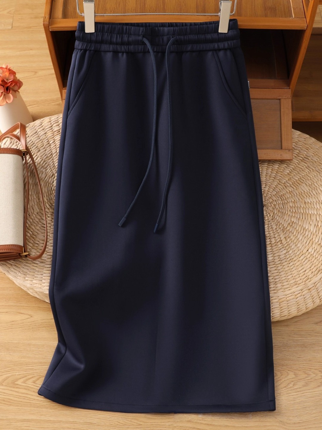 Dark Blue A-Line Midi Skirt Wo - đánh giá và giá A-Line Skirt Midi