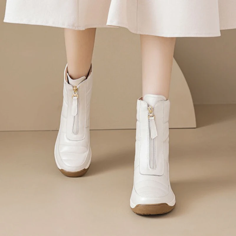 Booties Round Toe Waterproof W - đánh giá và giá Sale Fashion Women