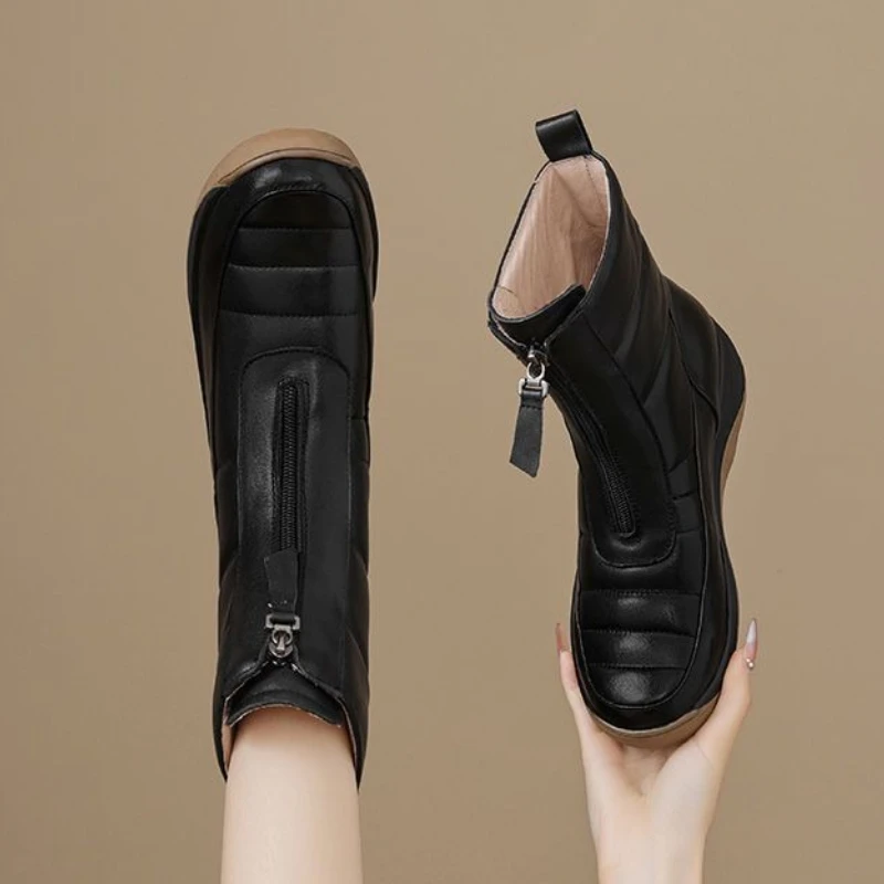 Booties Round Toe Waterproof W - đánh giá và giá Sale Fashion Women