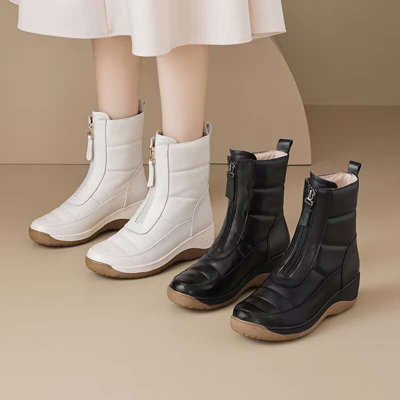 Booties Round Toe Waterproof W - đánh giá và giá Sale Fashion Women
