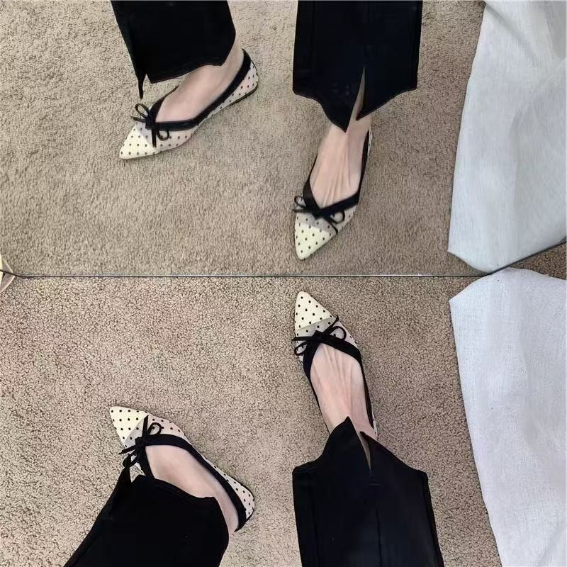 2026 Summer New Polka Dot Sing - đánh giá và giá Women'S Fashion Walking Shoes