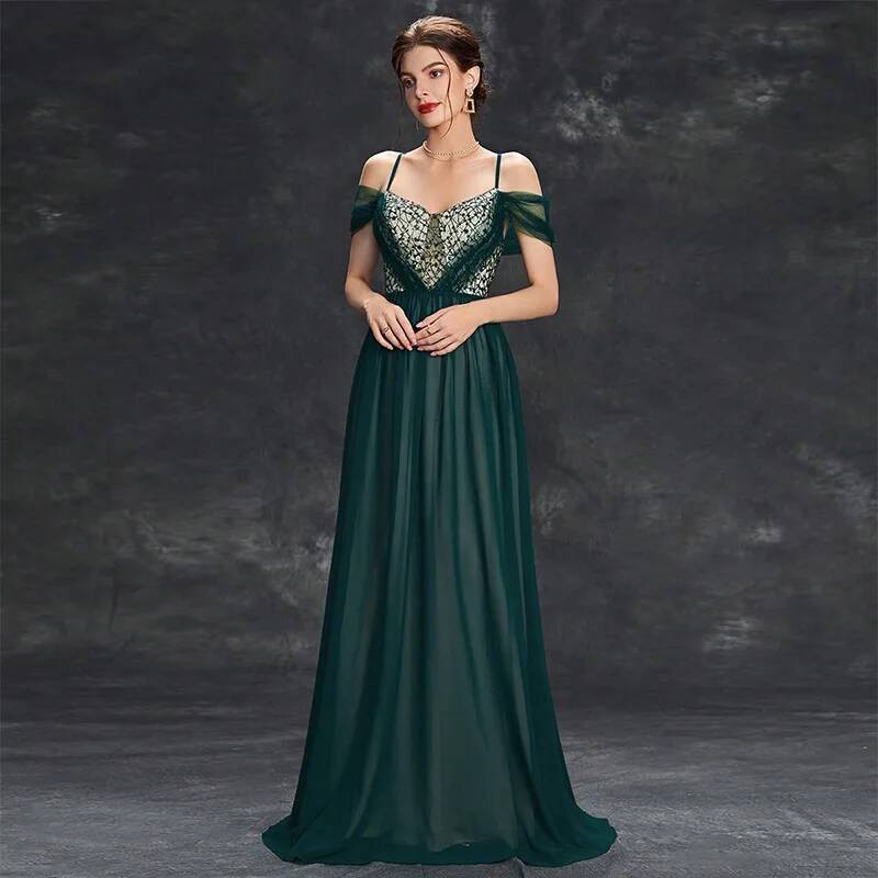 Dress Spring New Evening Long  - đánh giá và giá Women'S Fashion Dresses Images