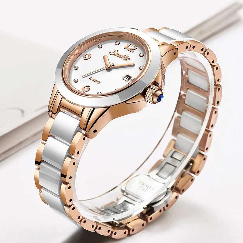Sunkta Fashion Casual Quartz W - đánh giá và giá Fashion Women Watches