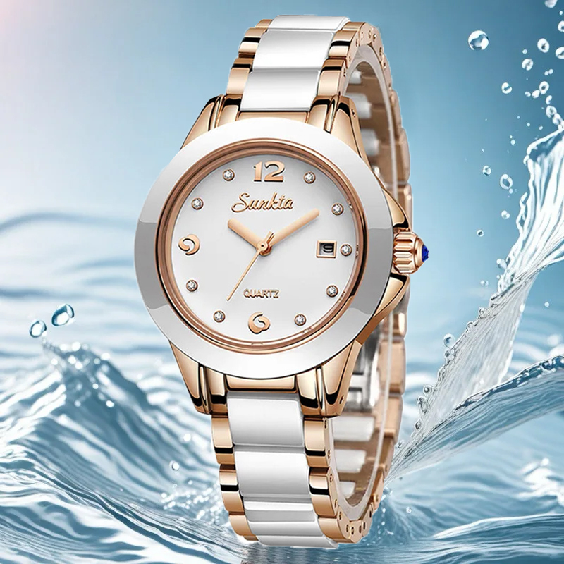 Sunkta Fashion Casual Quartz W - đánh giá và giá Fashion Women Watches