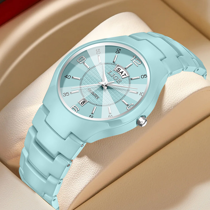 LIGE Luxury Elegant Quartz Wom - đánh giá và giá Fashion Women Watches