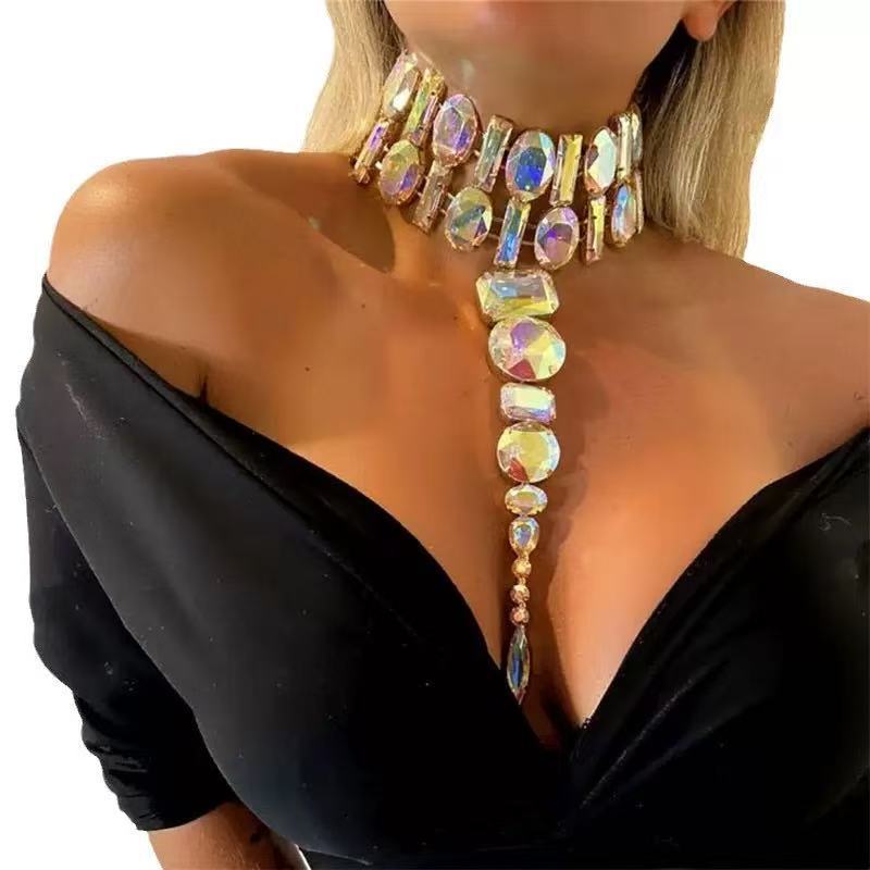 Exaggerated Y Shape Necklace L - đánh giá và giá Women Queen Fashion