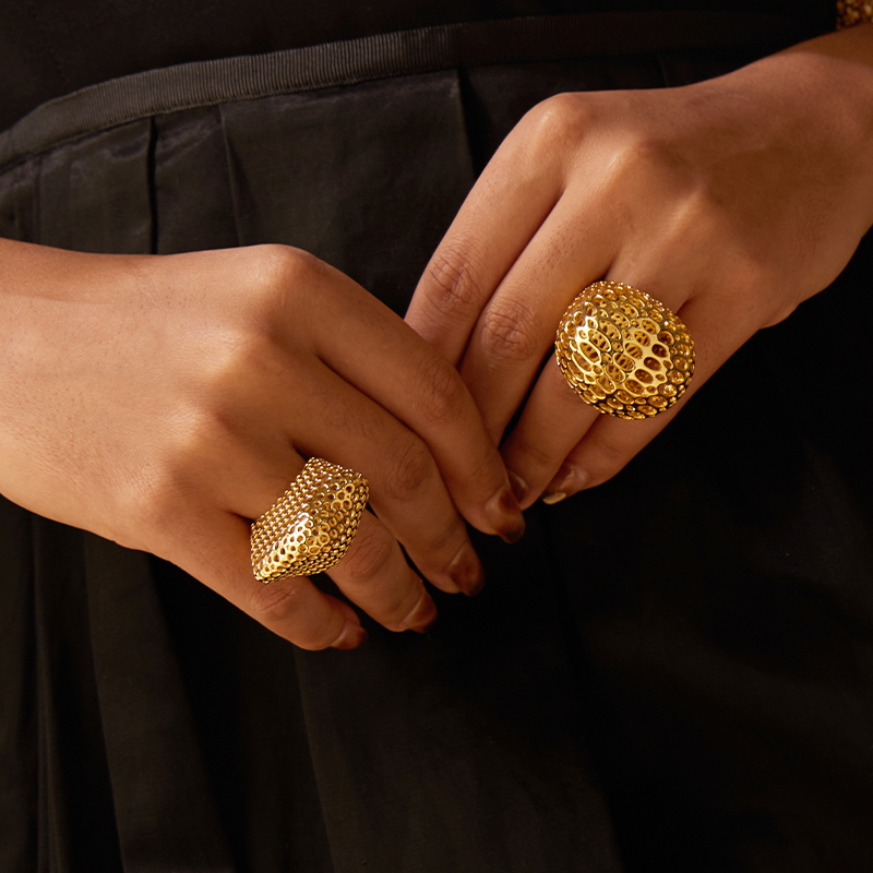 IVOG Large Crown Shape Rings H - đánh giá và giá Women'S Fashion Website