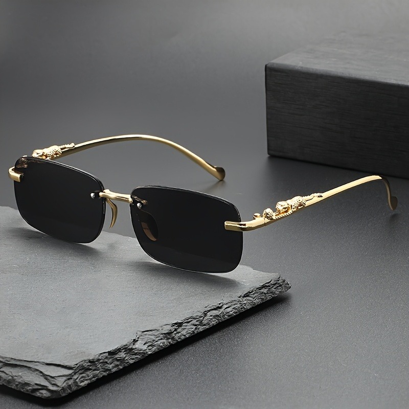 Fashion Rimless Metal Sunglass - đánh giá và giá Women Fashion Glasses