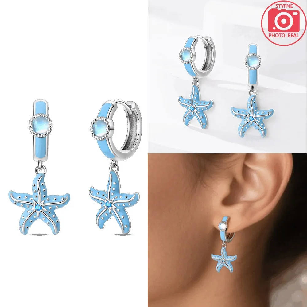 Silver Colors Blue Starfish Ea - đánh giá và giá Women'S Fashion Website