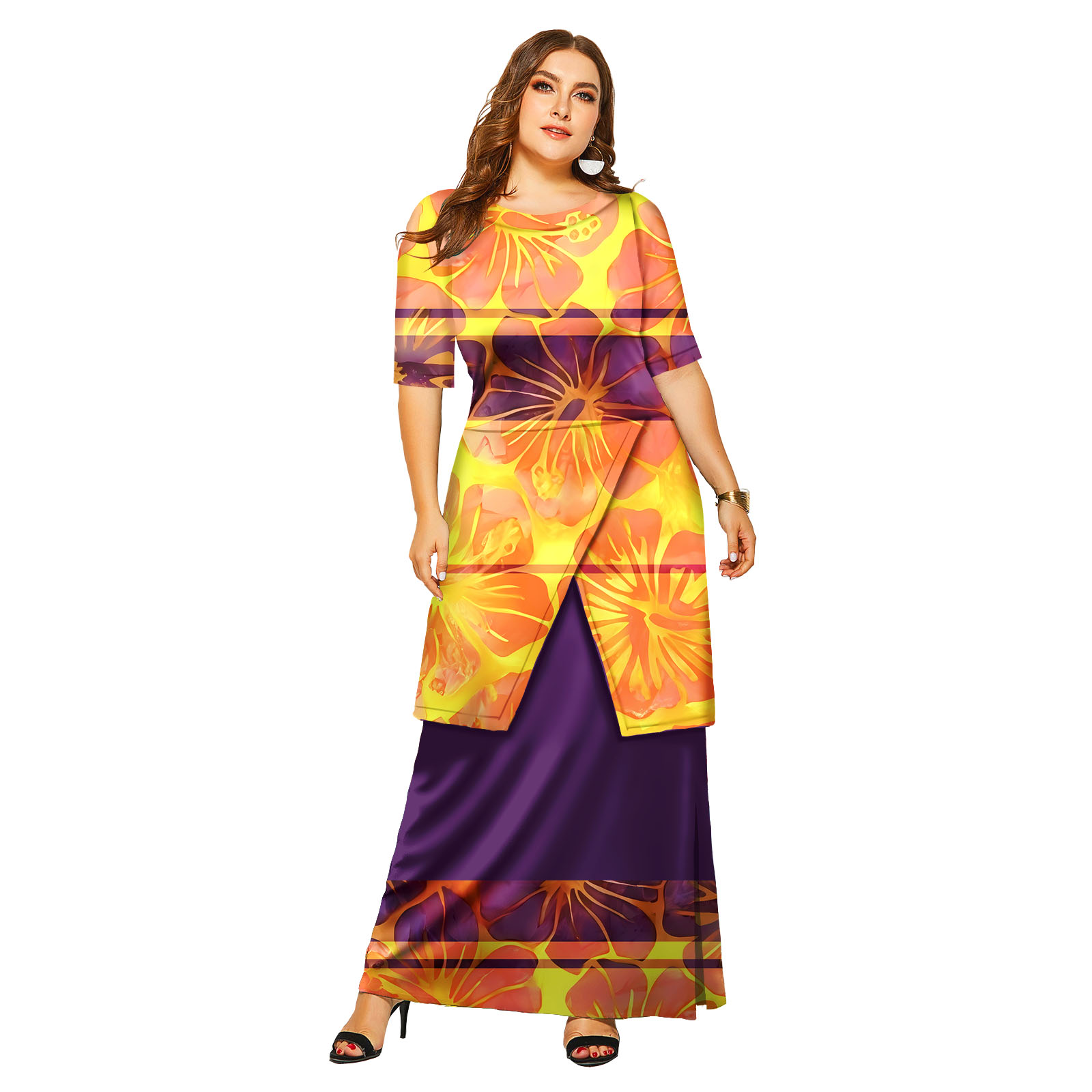 Hawaiian Island Flowers Custom - đánh giá và giá Women'S Fashion Dresses Images