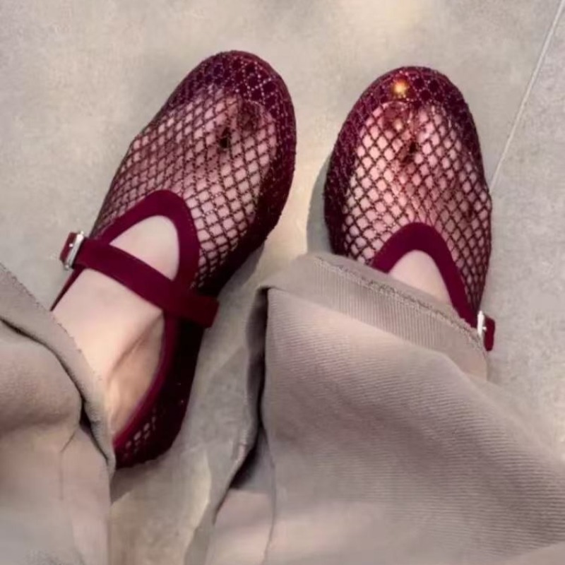 Hollow Rhinestone Baotou Sanda - đánh giá và giá Women'S Fashion Sandals
