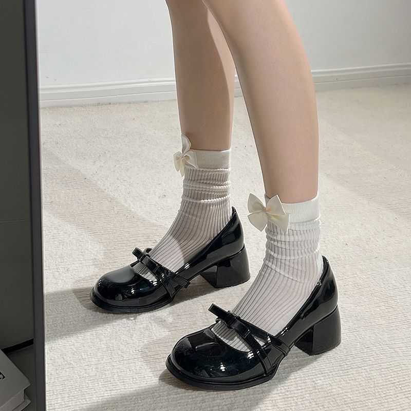 2026 New Heel Mary Janes Squar - đánh giá và giá Sale Fashion Women