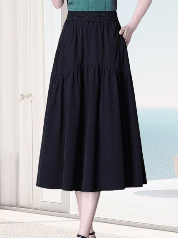 Comfortable A-Line Midi Skirt  - đánh giá và giá A-Line Skirt Midi