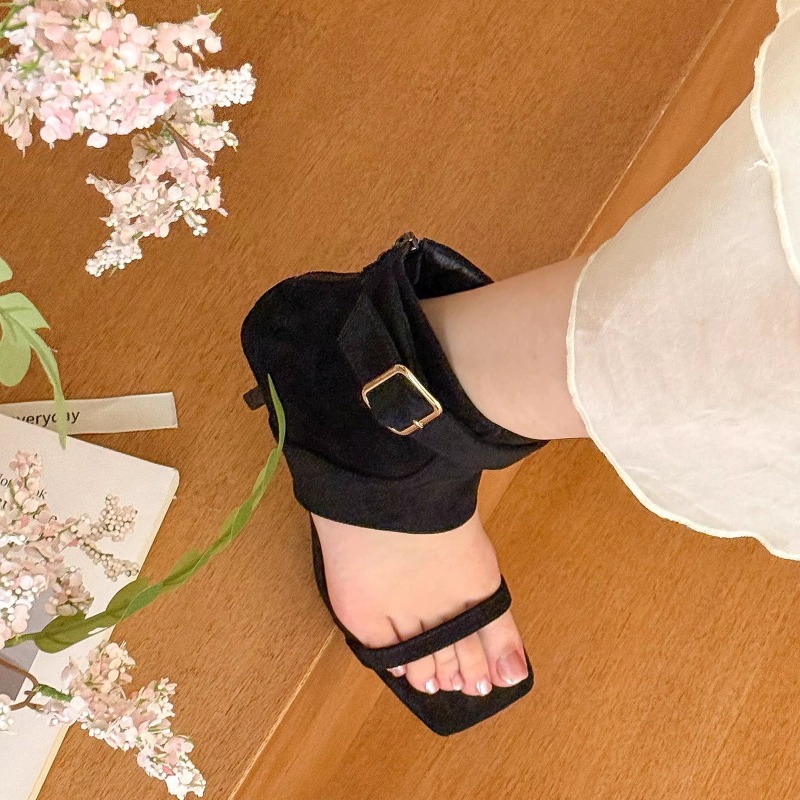 Retro Summer New Square Toe Op - đánh giá và giá Women'S Fashion Boots